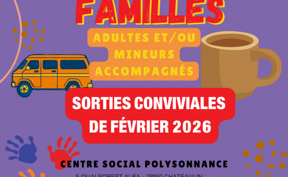 Voici le Programme des activités en famille à Polysonnance pour le mois de Février!