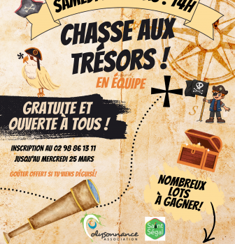 Belle animation proposée par un groupe d&rsquo;habitants du territoire et accompagnée par Polysonnance. N&rsquo;hésitez pas à vous inscrire, avant le 25 mars, au 02 98 86 13 11. Gratuit et pour tous !