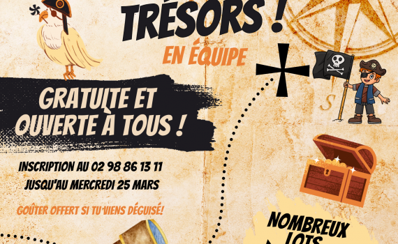 Belle animation proposée par un groupe d&rsquo;habitants du territoire et accompagnée par Polysonnance. N&rsquo;hésitez pas à vous inscrire, avant le 25 mars, au 02 98 86 13 11. Gratuit et pour tous !