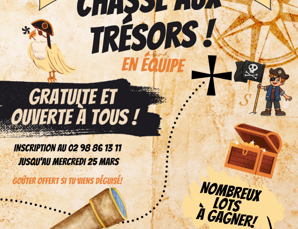 Belle animation proposée par un groupe d&rsquo;habitants du territoire et accompagnée par Polysonnance. N&rsquo;hésitez pas à vous inscrire, avant le 25 mars, au 02 98 86 13 11. Gratuit et pour tous !