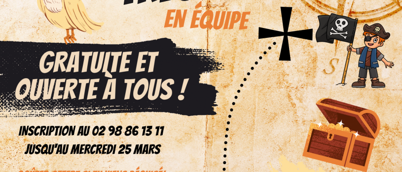 Belle animation proposée par un groupe d&rsquo;habitants du territoire et accompagnée par Polysonnance. N&rsquo;hésitez pas à vous inscrire, avant le 25 mars, au 02 98 86 13 11. Gratuit et pour tous !