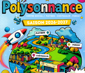Voici la plaquette de toutes les activités de Polysonnance pour la saison 2026/2027, disponible en version papier à l&rsquo;accueil à partir du 25 août! Bel été!
