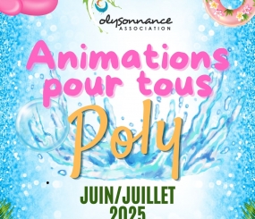 Avec l’été qui pointe son nez, voici le programme des animations pour Juin et Juillet 2025 avec Polysonnance !
