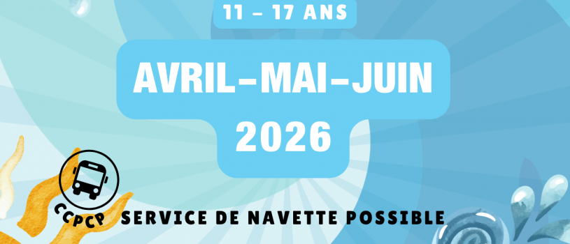 Voici le Programme du Local jeunes pour Avril, Mai et Juin 2026!