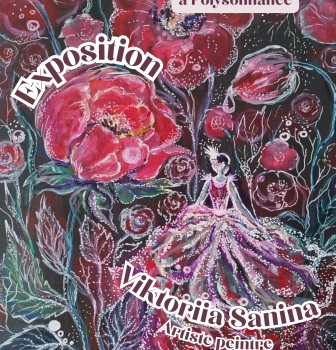 Vernissage des œuvres de Viktoriia Sanina, mercredi 1er avril de 17h à 19h30. Gratuit et ouvert à tous.