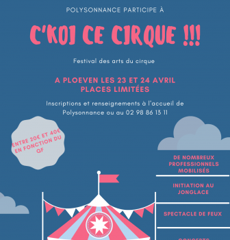 Séjour cirque 11-13 ans
