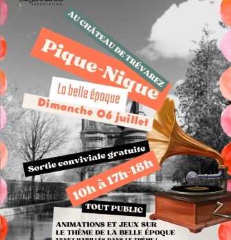 Rendez-vous dimanche 6 juillet 2025 pour remonter le temps à Trévarez: un pique-nique en belle tenue d’époque !