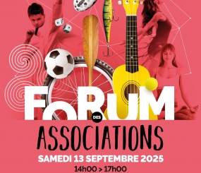 Forum des Associations à Châteaulin le samedi 13 septembre 2025 de 14h à 17h