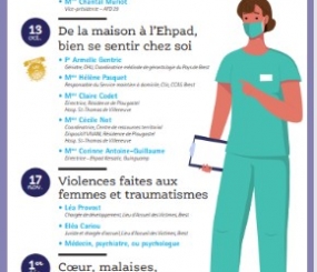 Les lundis de la santé sont des conférences-débats gratuites, ouvertes à toutes et tous, sans inscription. Organisées par le service promotion de la santé de la ville de Brest, en partenariat avec l’UBO et le CHRU de Brest, ces conférences se déroulent de 18h30 à 20h un lundi par mois de septembre à juin et sont retransmise au centre social Polysonnance, 5 quai Robert Alba. Prochain RDV: Lundi 23 septembre. Pour plus d’info: 02 98 86 13 11