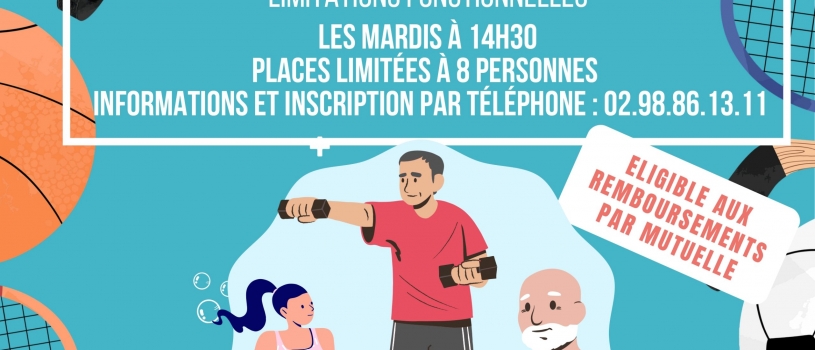 Mon Petit Défi Olympique: des activités physiques adaptées aux maladies chroniques, ALD et limitations fonctionnelles. Toutes les infos: 02 98 86 13 11
