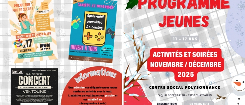 Le nouveau programme Jeunes est arrivé!!!