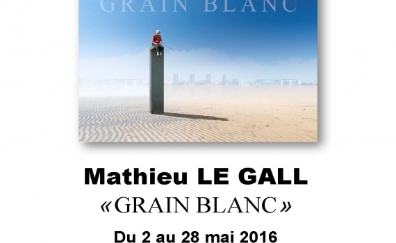 QUAI DES ARTS : Exposition de Mathieu LE GALL « GRAIN BLANC » du 2 au 28 mai 2016