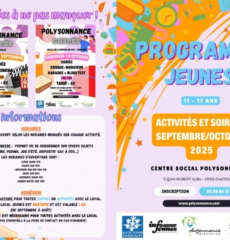 Le programme Jeunes est arrivé!