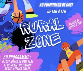 Polysonnance vous invite à sa RURAL ZONE du mercredi 11 juin 2025 au Pumptrack de Cast !
