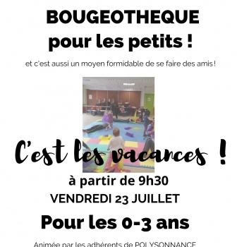 BOUGEOTHEQUE – VENDREDI MATIN 23/7