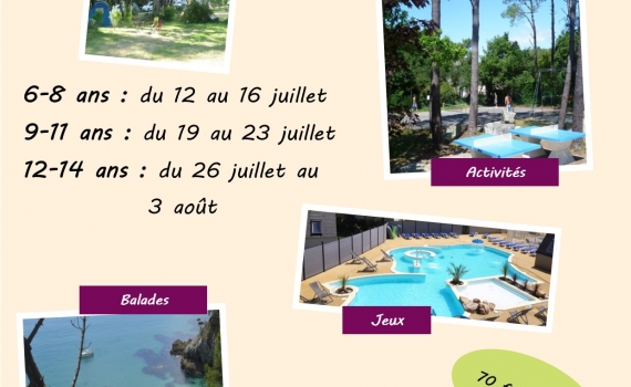 MINI CAMPS ÉTÉ 2021