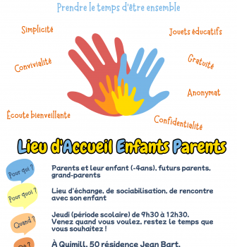 L&rsquo;Escale réouvre ses portes pour accueillir les parents et leurs enfants (âgés de moins de 4 ans) à partir du 10 septembre 2026, tous les jeudis (sauf vacances scolaires). Sans inscription, sans réservation.