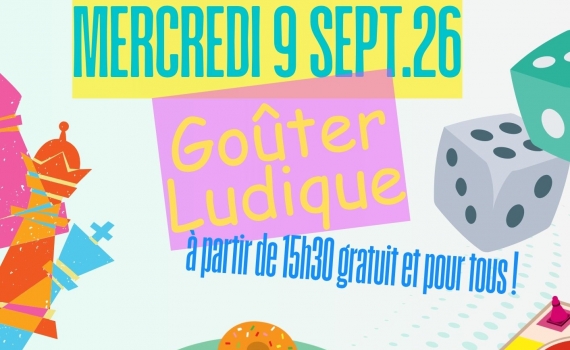 La ludothèque vous attend avec plein de surprises le mercredi 9 septembre!!!