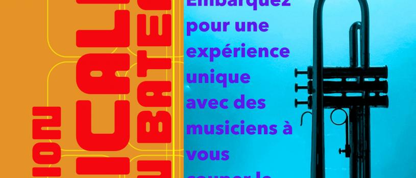 Sortie à ne pas manquer le samedi 6 juin: excursion musicale en bateau en rade de Brest! info: 02 98 86 13 11