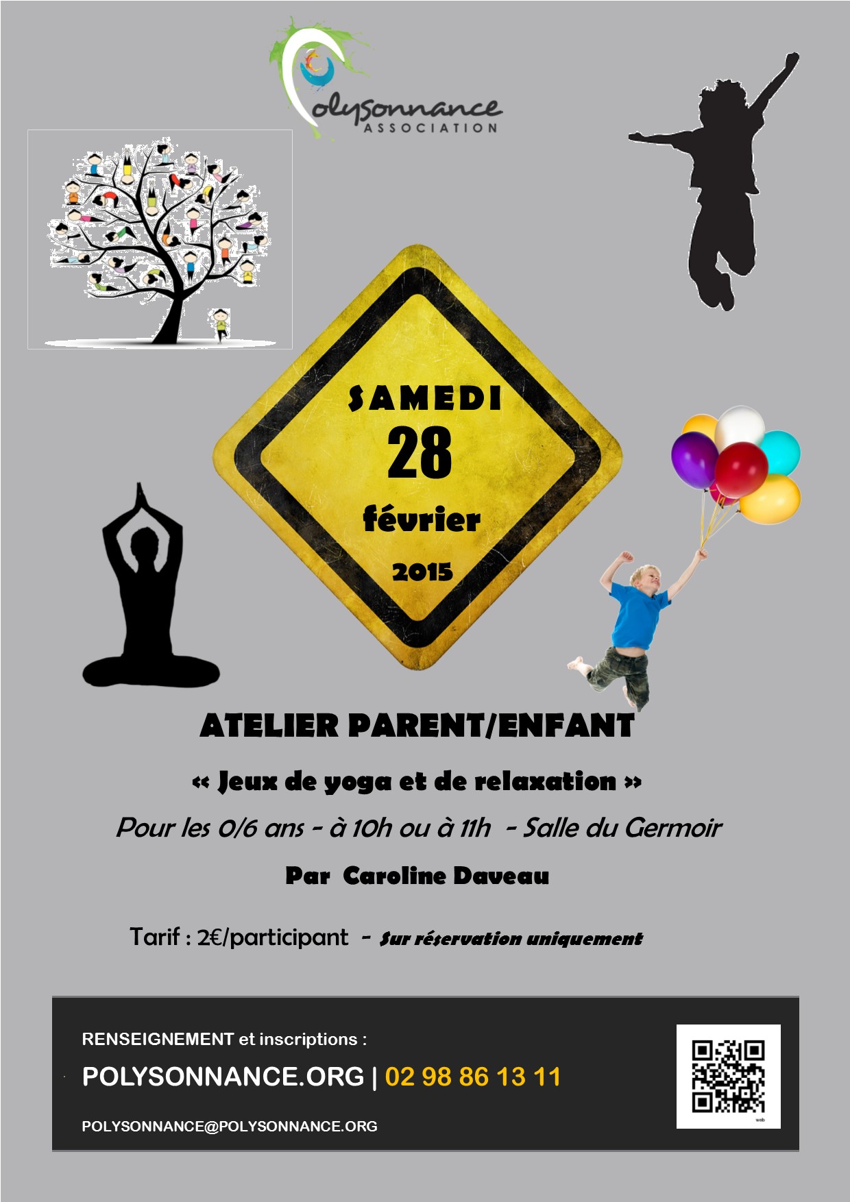 Atelier « Enfants/parents » : Samedi 28 février 2015 au Germoir