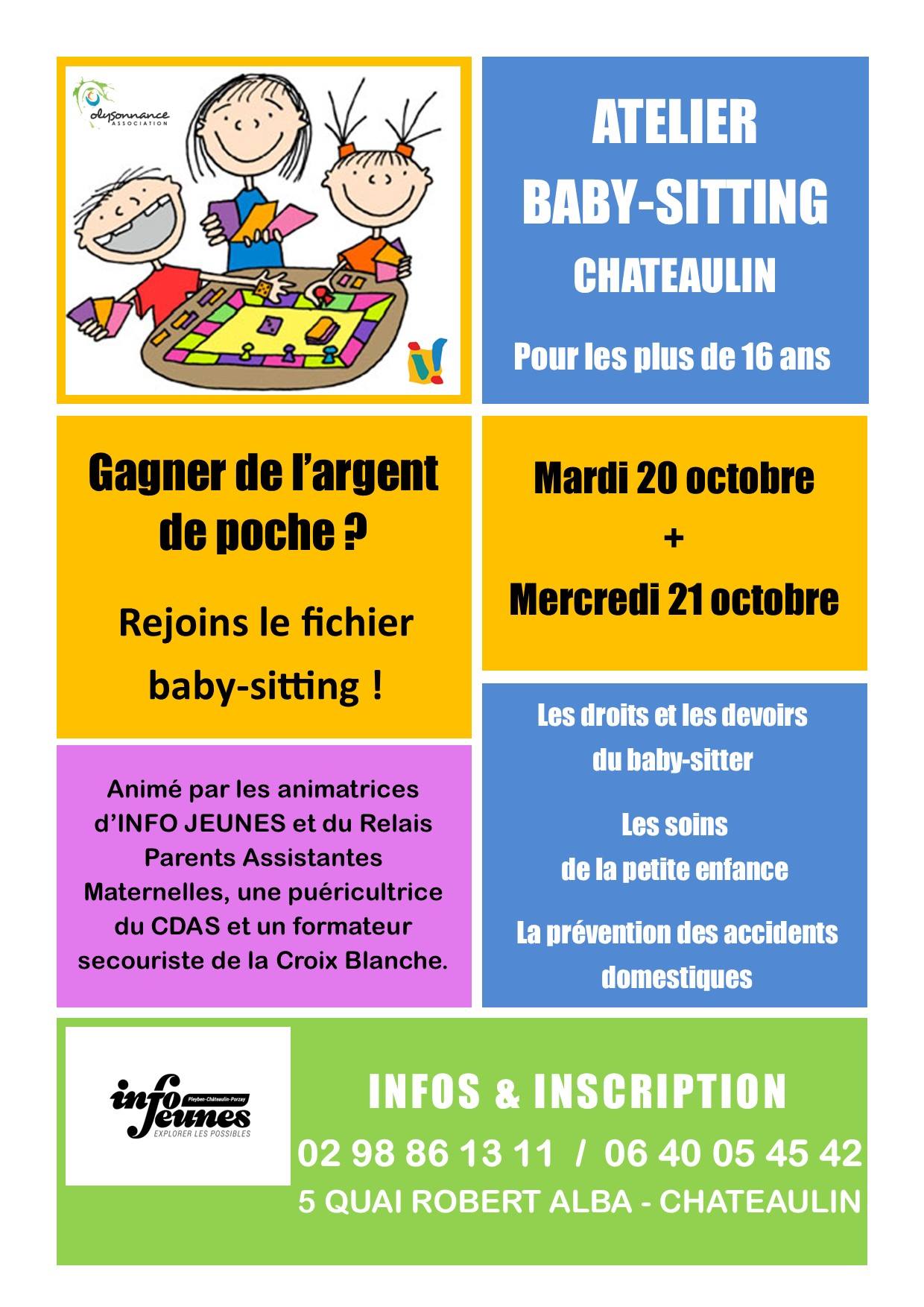 Atelier Baby-Sitting Châteaulin