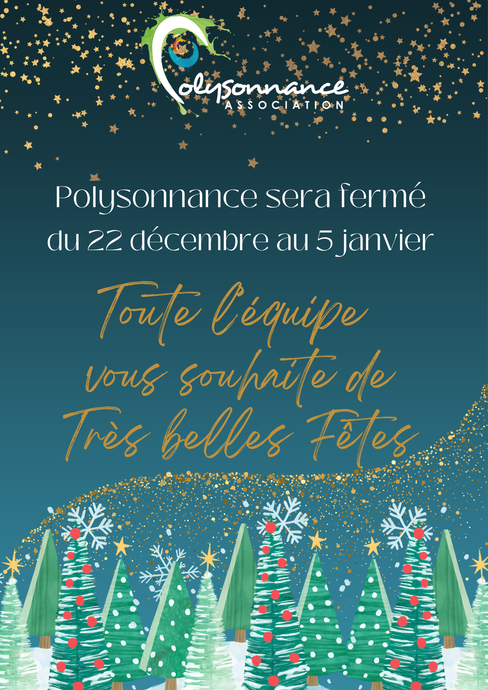 Polysonnance fait une pause hivernal du 22 décembre au 5 janvier 2026 inclus. Retour le 6 janvier 2026 à 13h30! Belles fêtes à tous!