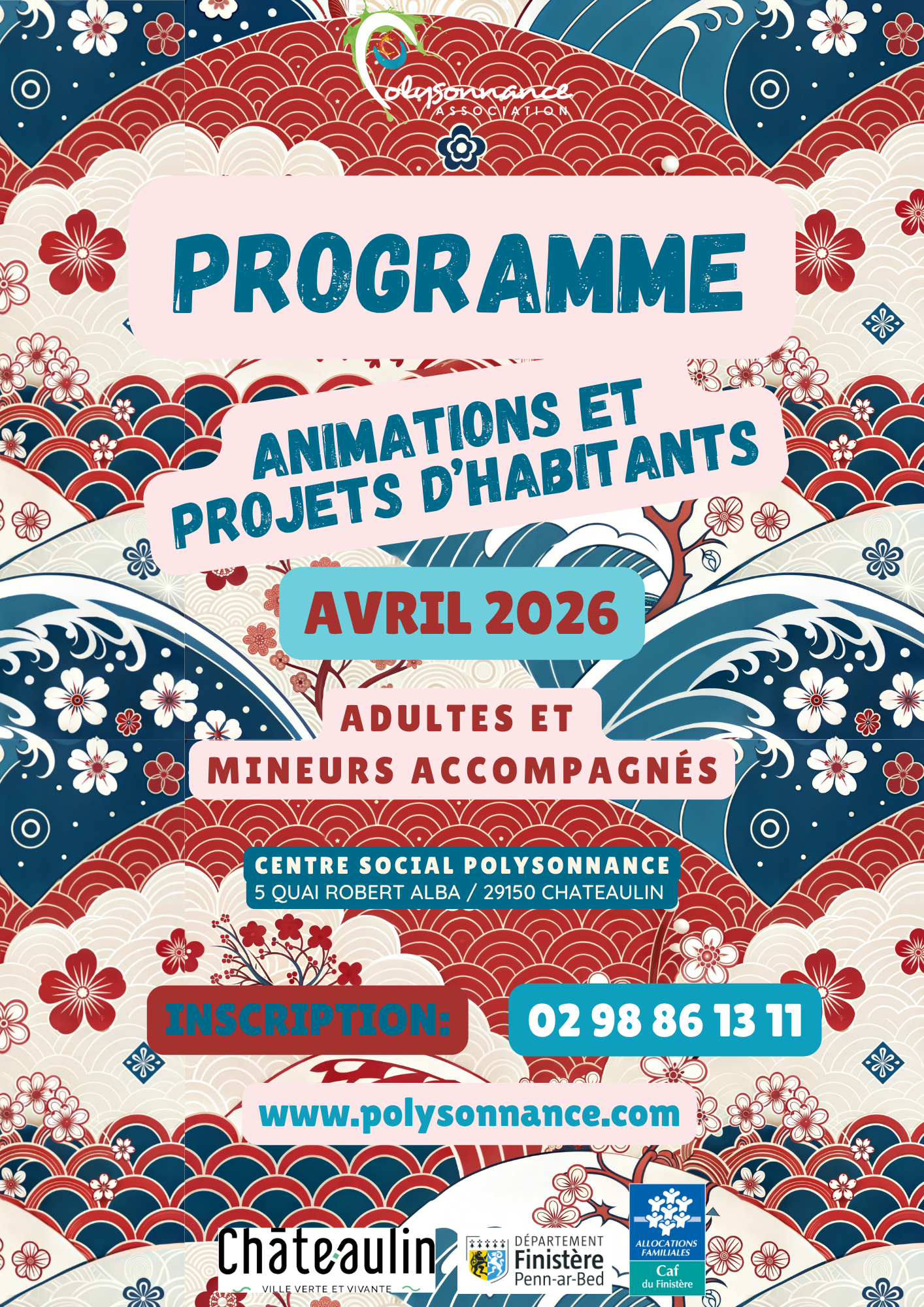 à vos agenda! Voici le nouveau programme des animations et projets d&rsquo;habitants!